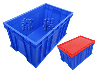 X248塑料周转箱（箱盖可选） 
