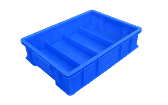 X267-3四格塑料周转箱